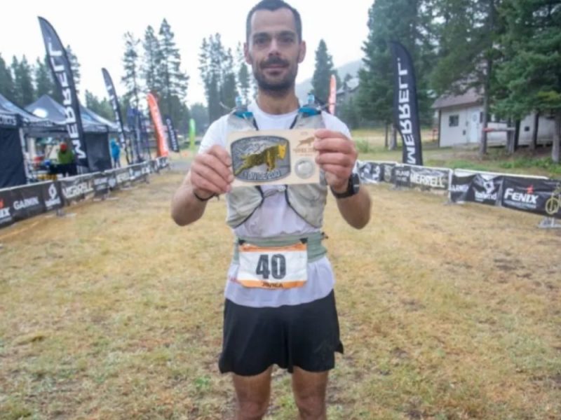 THE FEAT OF A SERBIAN SPECIAL FORCES OFFICER IN CANADA: Jovica Spajić finishes second in a 330-kilometer race through the Rocky Mountains! (PHOTO)