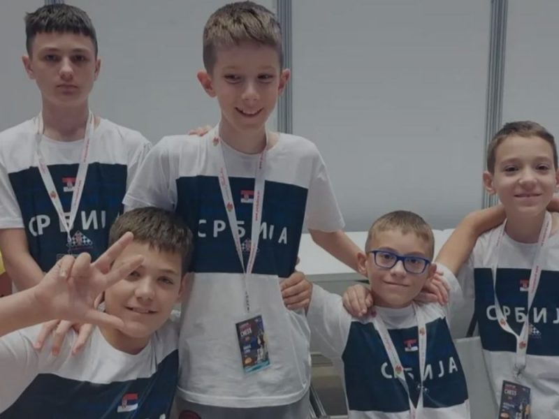 BRAVO, BOYS! Young Serbian chess players win bronze at the European Championship!