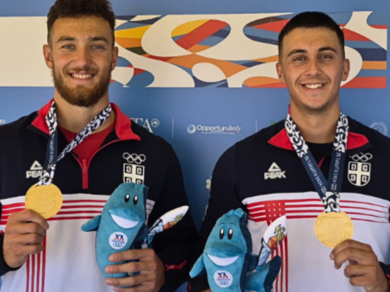 SERBIA DOMINATES AT THE MEDITERRANEAN GAMES: Our kayakers win gold!