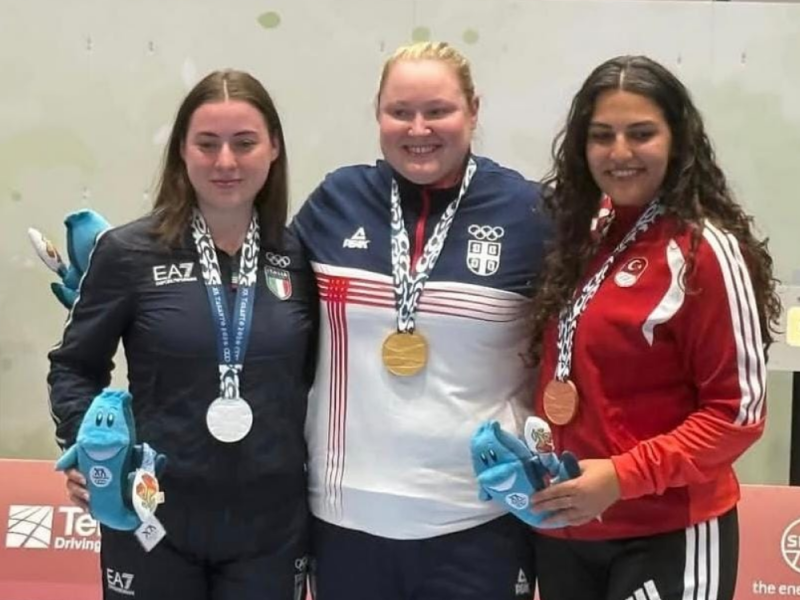 LEGEND OF SERBIAN SHOOTING BACK ON TOP: Zorana Arunović wins gold in the 10m air pistol event!
