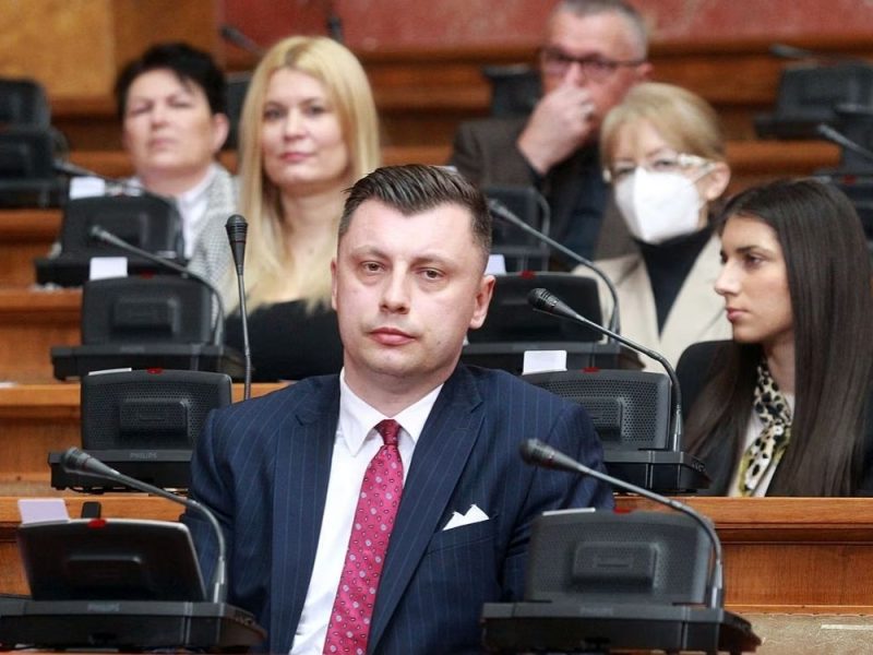 CONVICTED FOR ASSAULT, NOW ON THE SNS LIST: Samir Tandir under number 43 on the Progressives’ electoral list!