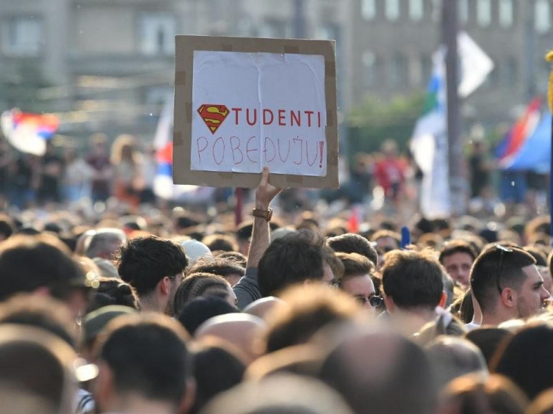 STUDENTS LAUNCH ELECTION CAMPAIGN: First rally tomorrow in Novi Sad, revealing their plan and some candidates for the list!