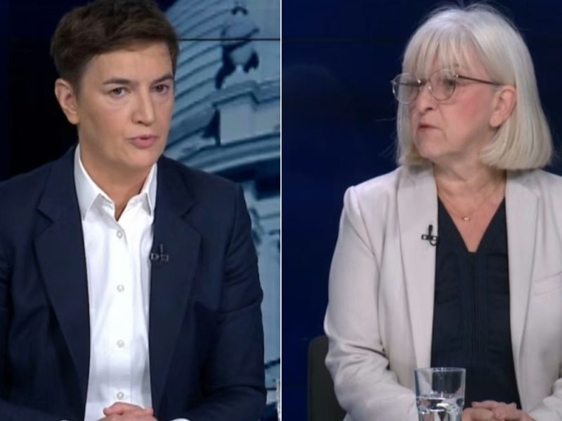 HEATED DEBATE ON N1: Brnabić claimed that education has flourished, Rector Nikolić told her, “You failed the exam on that subject”!