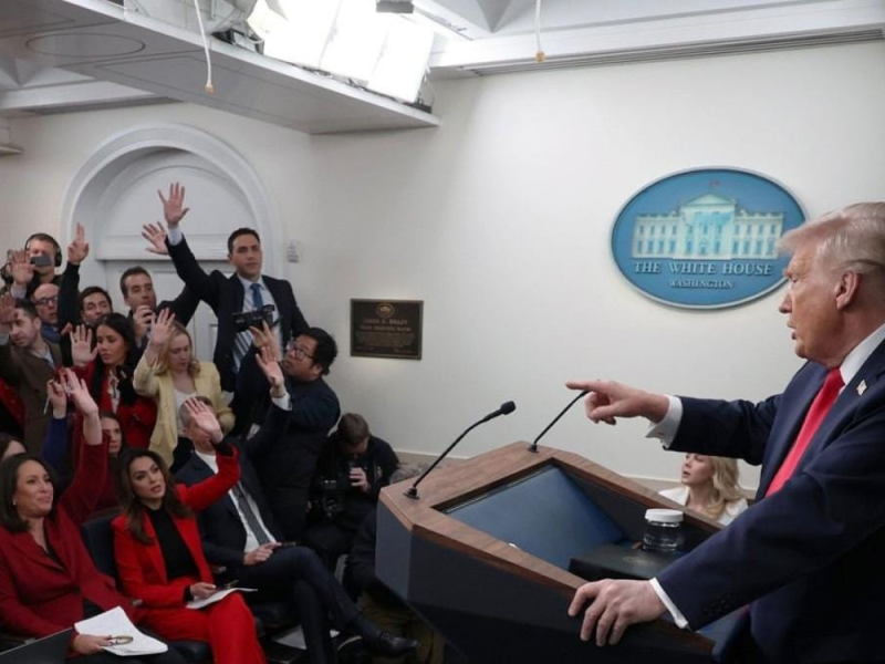 SHOWDOWN WITH THE MEDIA: Trump kicks reporters from CNN and two other media outlets out of the White House!