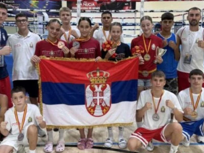 SERBIAN OBILIĆS DOMINATE: Our young boxers and female boxers return from Spain with 10 medals!