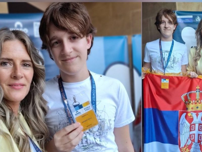 SERBIA HAS THE WORLD’S BEST “ENGLISHMAN”! Andrej Jelić wins gold at prestigious English language competition!