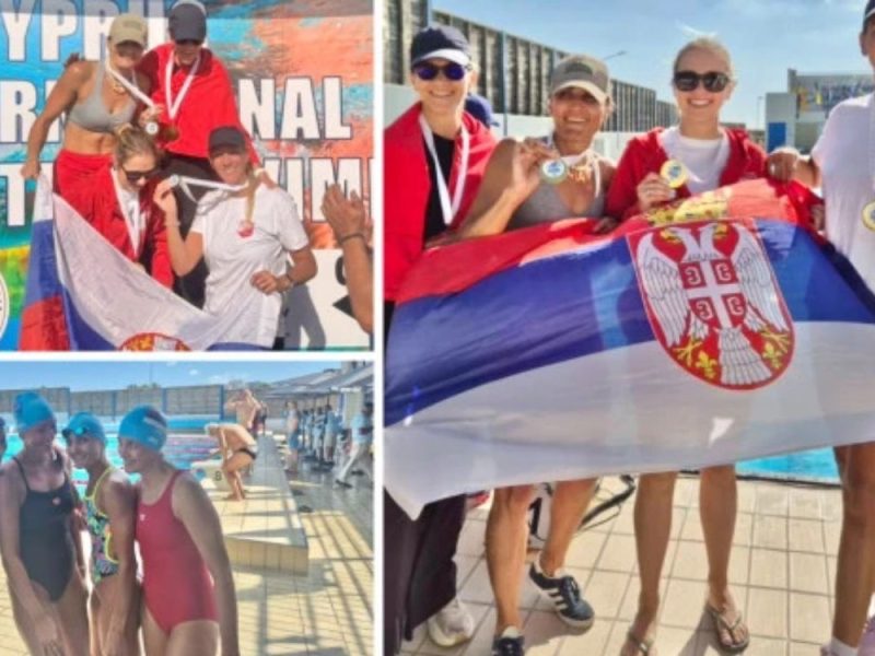DOMINANCE BY OUR FEMALE SWIMMERS: They won six gold, three silver and four bronze medals among 180 competitors at a swimming meet!