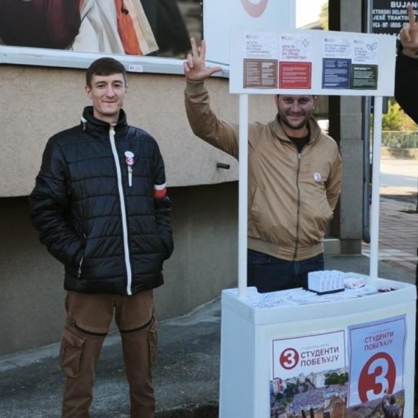 STUDENTS OPENED AN OFFICE IN BUJANOVAC: “We have election monitors for every polling station! We need volunteers for election day!”