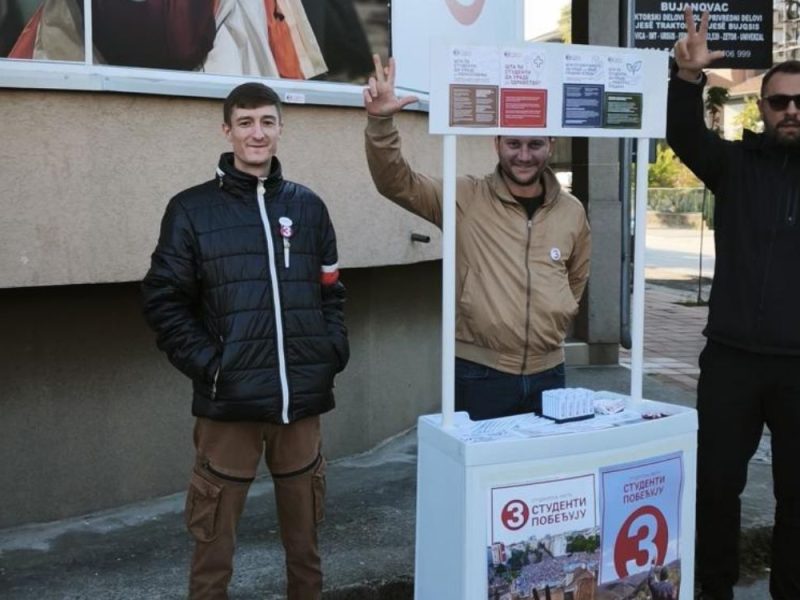 STUDENTS OPENED AN OFFICE IN BUJANOVAC: “We have election monitors for every polling station! We need volunteers for election day!”