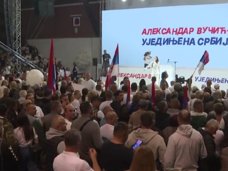 “YOU ARE A SECURITY THREAT”: SNS security personnel prevented Nova and Glas Zaječara journalists from covering the ruling party’s rally!