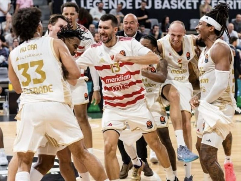 INCREDIBLE FINISH FOR CRVENA ZVEZDA IN LYON: Chris Jones hits a last-second shot to give Zvezda victory over ASVEL in the EuroLeague!