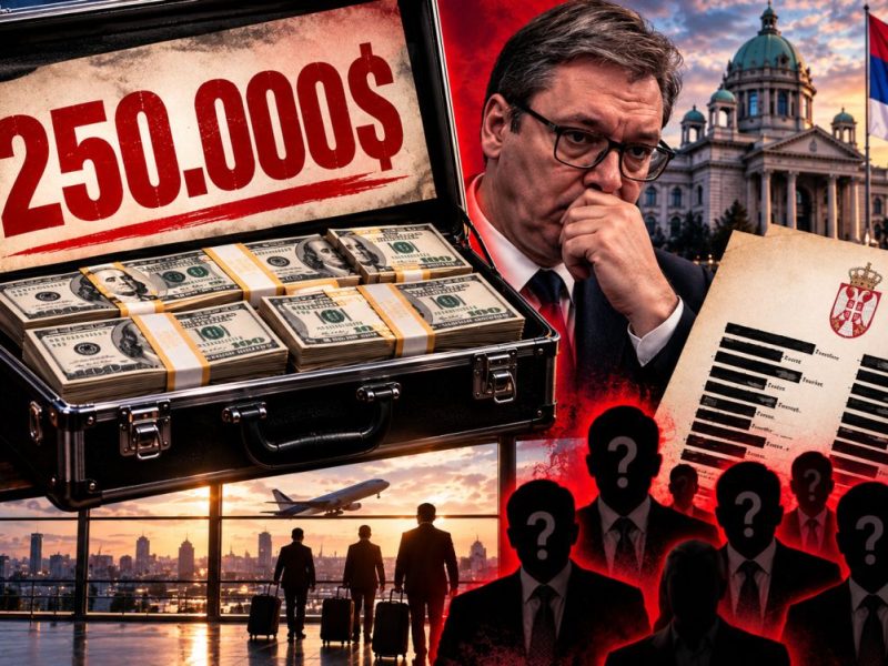 $250,000 TO EXPOSE VUČIĆ AND THE SNS: Serbian businessman in America offers money for evidence against officials and a list of pardoned individuals!