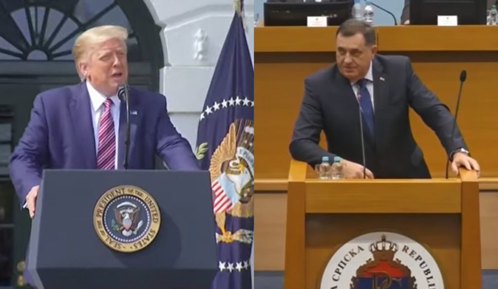 „TRAMP MORA DA PRIZNA REPUBLIKU SRPSKU“: Poznati američki medij objavio kolumnu koja je razbesnela Bošnjake!