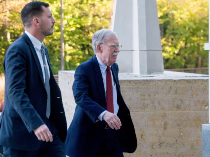 DŽON BOLTON SE PREDAO: Bivši savetnik Bele kuće suočen sa optužnicom zbog curenja poverljivih dokumenata! (VIDEO)