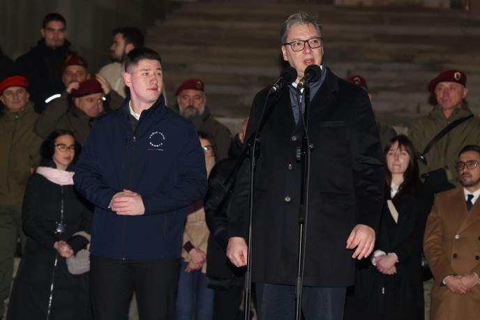 VUČIĆ NA FAJRONTU ĆACILENDA: „Prihvatili smo njihov glavni zahtev, sledeće godine idemo na izbore!“