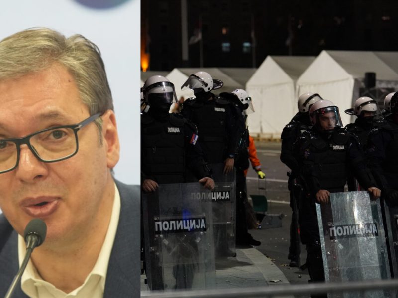 „ĆACILEND SE PRETVARA U BOŽIĆNO SELO“: Vučić najavio uklanjanje šatora, centar Beograda slobodan od 2. ili 3. januara!