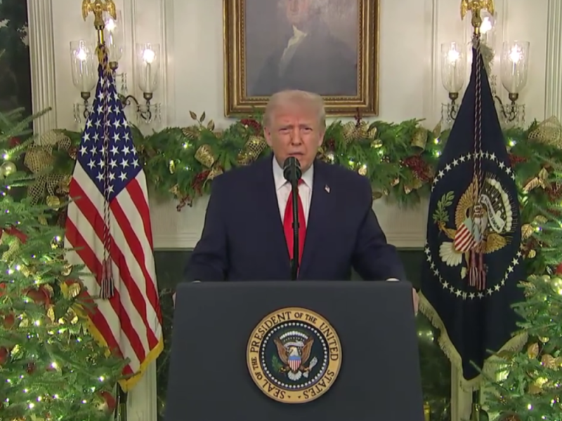 TRAMP SE OBRATIO NACIJI: Kritikovao Bajdena, hvalio ekonomiju i nije objavio rat Venecueli! (VIDEO)