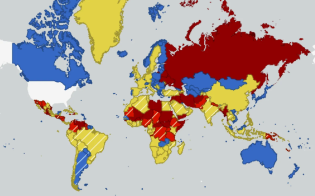 STEJT DEPARTMENT OBJAVIO LISTU ZEMALJA NEPOVOLJNIH ZA PUTOVANJE: Evo kako su rangirali Srbiju!