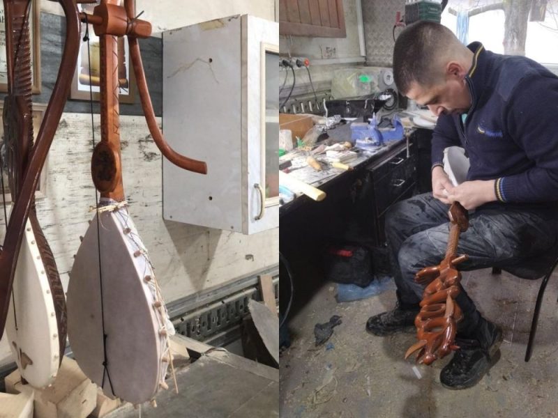 „BOG JE IMAO PLAN ZA MENE“: Umetnik iz Čačka bio iskušenik na Hilandaru, a sada pravi gusle i čuva srpsku tradiciju!