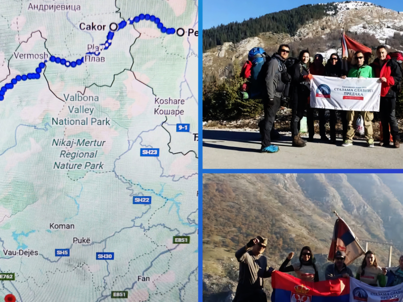 NIJE IM DATO OBRAZLOŽENJE ODLUKE: Niškim planinarima koji pešače do Krfa zabranjen ulazak na Kosovo na godinu dana!