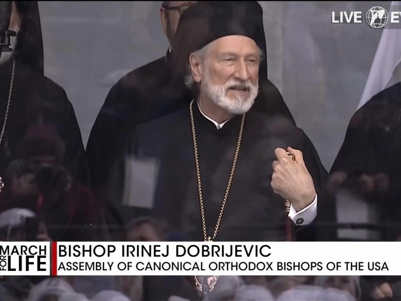 SRPSKI VLADIKA DRŽAO GOVOR PRE AMERIČKOG POTPREDSEDNIKA: Irinej molitvom otvorio „Marš za život“, pa ustupio govornicu DŽ.D. Vensu! (VIDEO, FOTO)