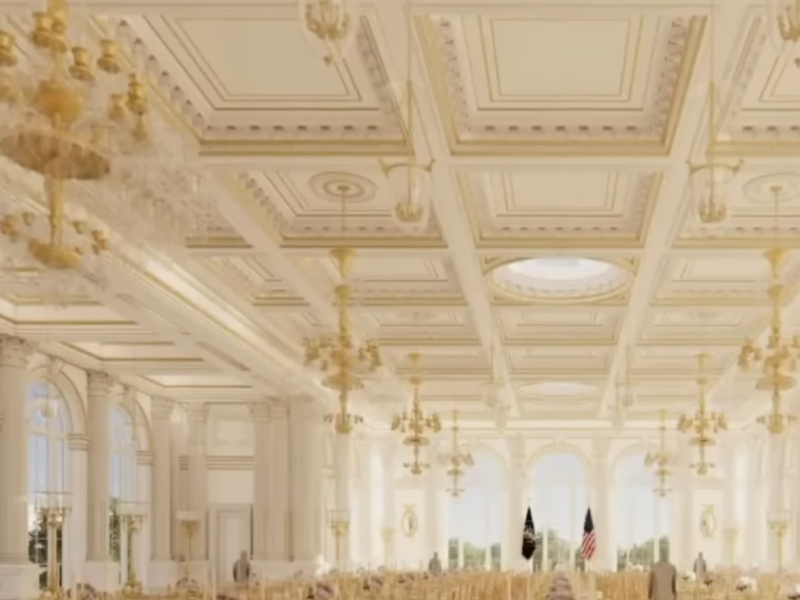 ČEKA SE ODOBRENJE KOMISIJE: Tramp u Beloj kući pravi grandioznu balsku dvoranu od 400 miliona dolara!