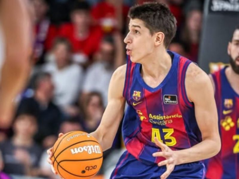 SRPSKO KOŠARKAŠKO ČUDO SRUŠILO REKORD BARSELONE: Nikola Kusturica sa 16 godina postao najmlađi strelac u istoriji kluba! (VIDEO)