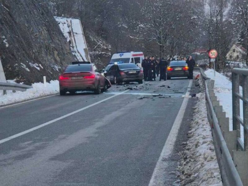 TEŽAK UDES KOD KOLAŠINA: Ukrajinac se zakucao u pratnju premijera Crne Gore!