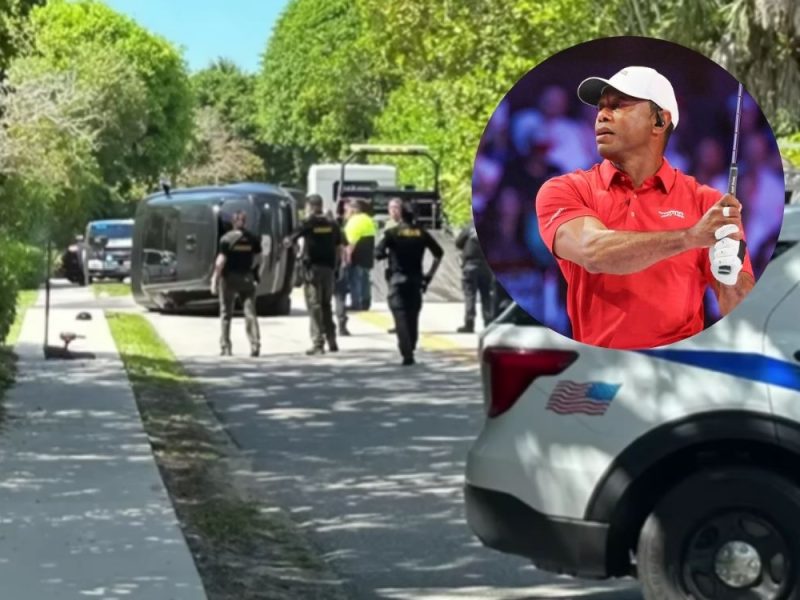 UHAPŠEN TAJGER VUDS: Slavni golfer pijan izazvao udes, pa ispuzao iz prevrnutog džipa! (VIDEO)