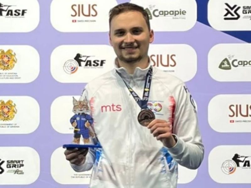 SVAKA ČAST, ALEKSA! Srpski strelac osvojio bronzu na Evropskom prvenstvu! (FOTO)