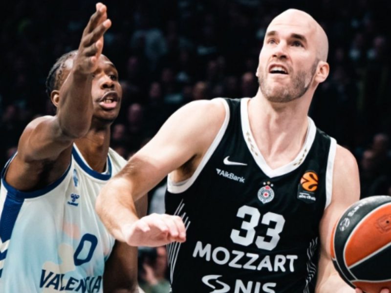 PARTIZAN POSLE DVA PRODUŽETKA SRUŠIO VALENSIJU U ARENI: Crno-beli se vratili iz dvocifrenog minusa i ostvarili pobedu sezone! (VIDEO)