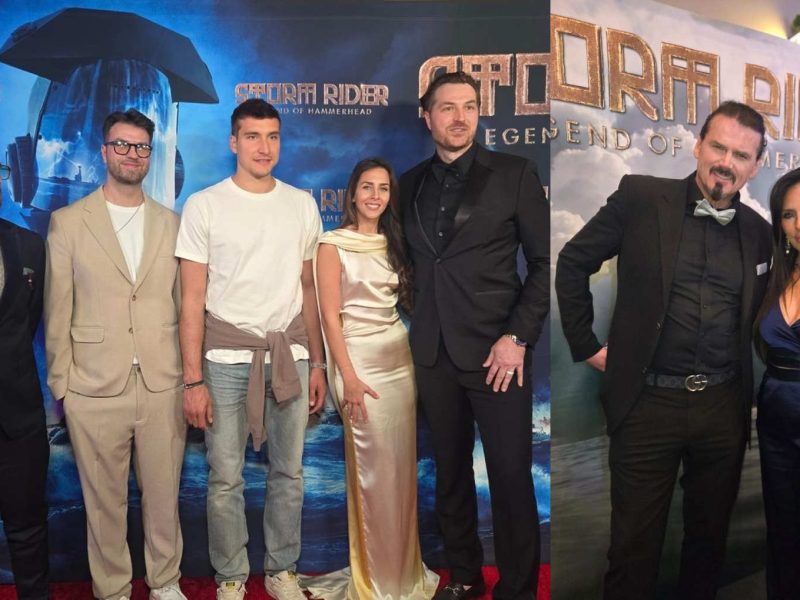VELIČANSTVENA PREMIJERA SRPSKO-HRVATSKOG FILMA U LOS ANĐELESU: Holivudske zvezde i Bogdan Bogdanović oduševljeni “Storm Riderom”! (VIDEO)