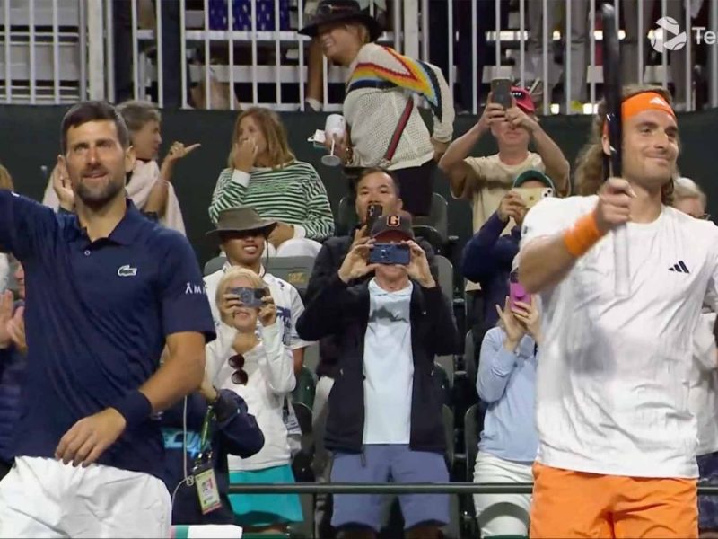 NOLE I CICIPAS PRIREDILI SPEKTAKL NA INDIJAN VELSU: Srpsko-grčki dubl izbacio branioce titule! (VIDEO)