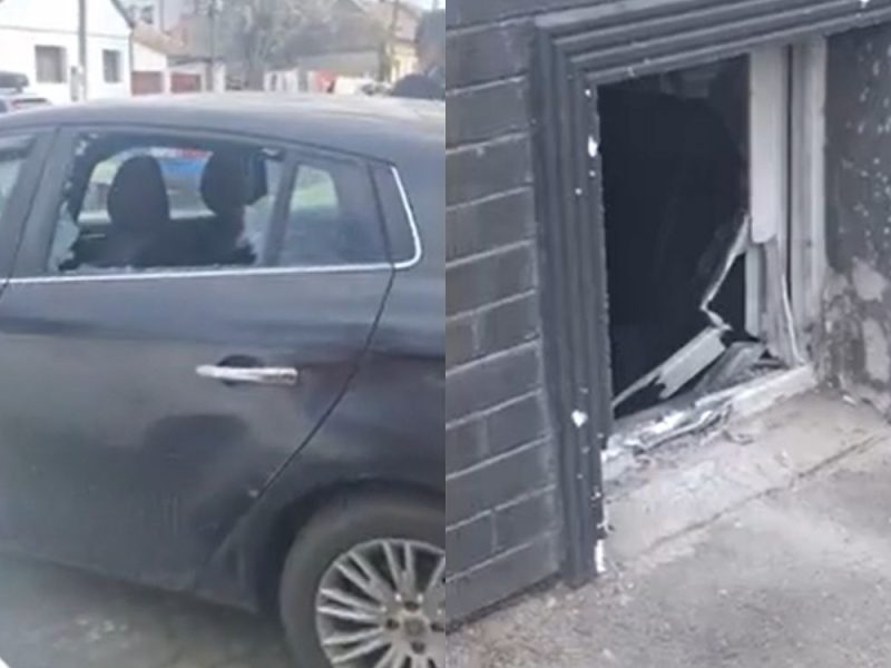 SNAŽNA DETONACIJA U ZEMUNU: Bačena bomba na fitnes klub, od eksplozije popucala sva stakla!