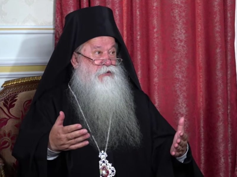 MITROPOLIT HRIZOSTOM: Bog će kazniti Izrael zbog zločina u Gazi, nas hrišćane su pljuvali na ulicama Jerusalema! (VIDEO)