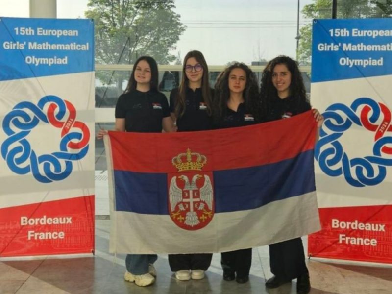 SRBIJO, IMAŠ ČIME DA SE PONOSIŠ! Naše devojke osvojile 3 medalje na Evropskoj matematičkoj olimpijadi!