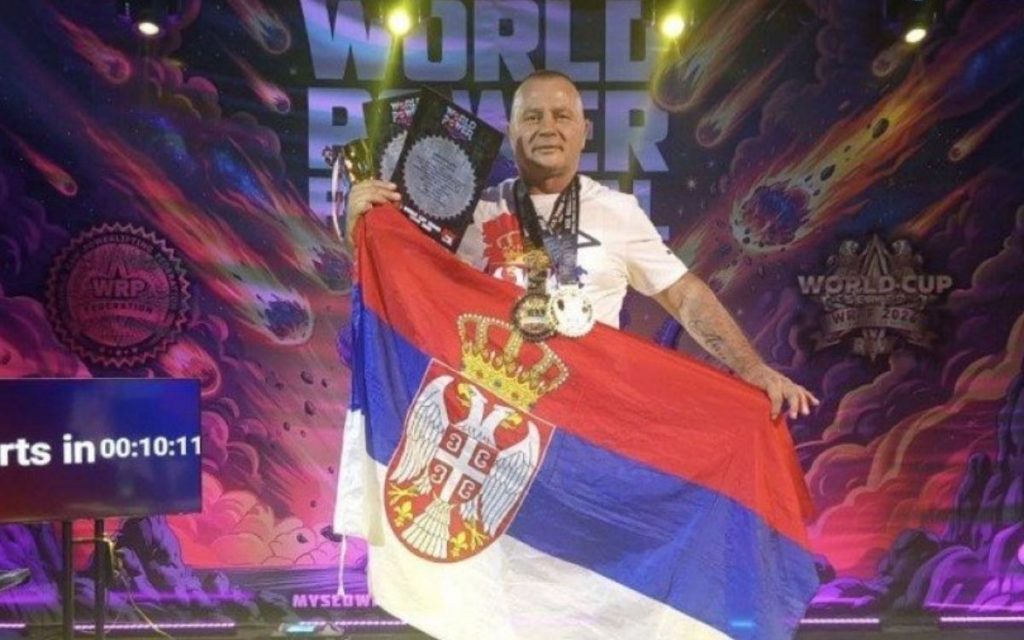 SRBIJA IMA SVETSKOG ŠAMPIONA U PAUERLIFTINGU: Živorad podigao 200 kilograma i osvojio zlato u Poljskoj!