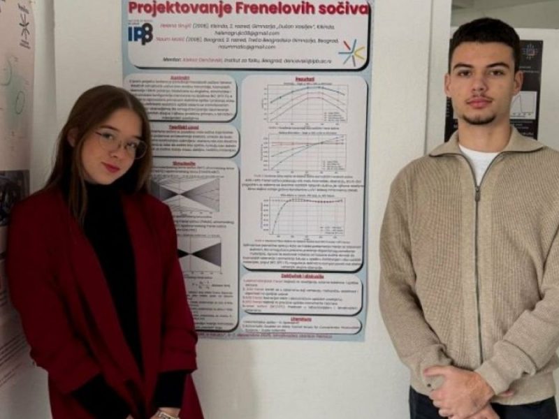 BRAVO, HELENA! Gimnazijalka iz Kikinde osvojila zlato iz fizike i ide na svetsko takmičenje u Indiju!