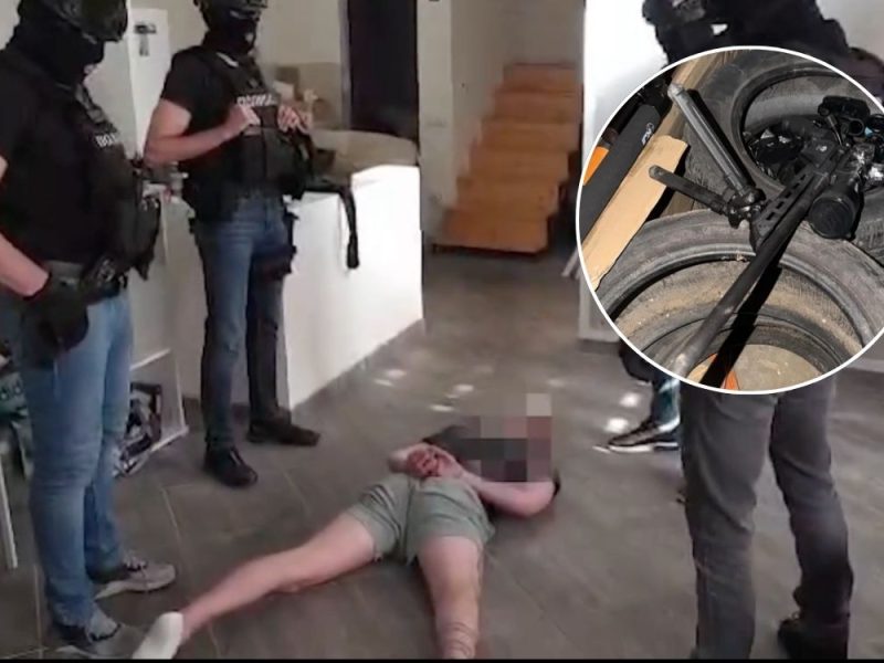 IMALI SNAJPER, PRIGUŠIVAČ I AK-47: Policija razbila kriminalnu grupu, evo kako je izgledalo hapšenje na više lokacija! (VIDEO)