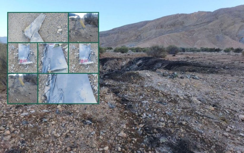 IRAN TVRDI DA JE POGODIO AMERIČKI BORBENI AVION: Objavljene fotografije srušene letelice, pilot navodno stradao!