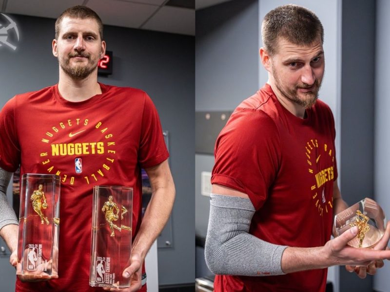 JOKIĆ PRVI U NBA PO ASISTENCIJAMA I SKOKOVIMA: Srbin dobio dve nagrade za istorijski uspeh, pa prekorio ligu zbog jednog detalja! (VIDEO)