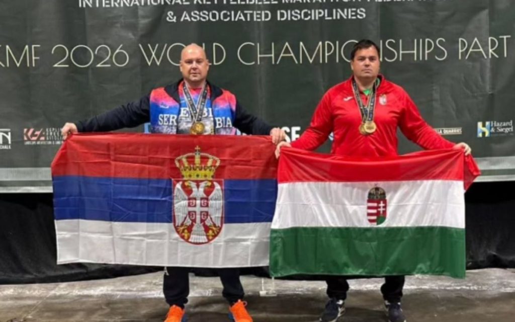 SVAKA ČAST, NEMANJA! Srbin osvojio dve srebrne medalje na Svetskom prvenstvu u girevoj sportu u Njujorku! (FOTO)