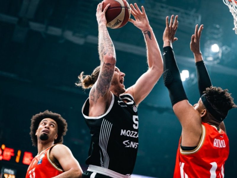 PARTIZAN SRUŠIO ZVEZDU: Crno-beli prokockali plus 20, pa posle neviđene drame poveli u polufinalu ABA lige! (VIDEO)