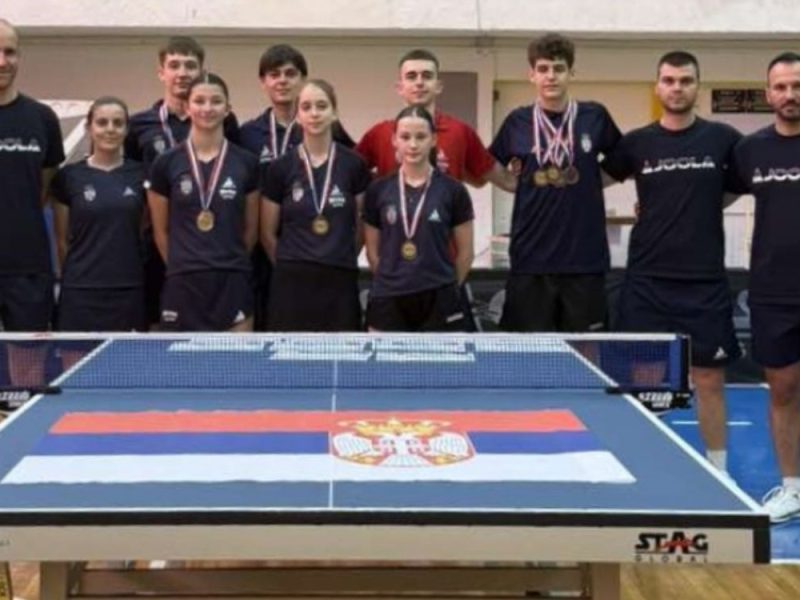 BRAVO, DECO! Mladi stonoteniseri Srbije osvojili osam medalja na Balkanskom prvenstvu u Albaniji! (FOTO)