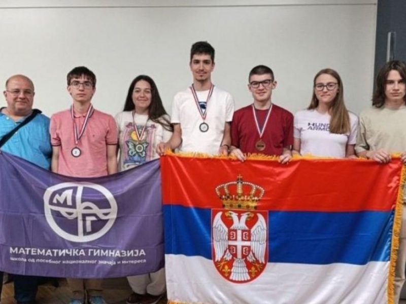 ONI SU PONOS SRBIJE: Srpski đaci osvojili pet medalja na Evropskoj olimpijadi iz istorije!