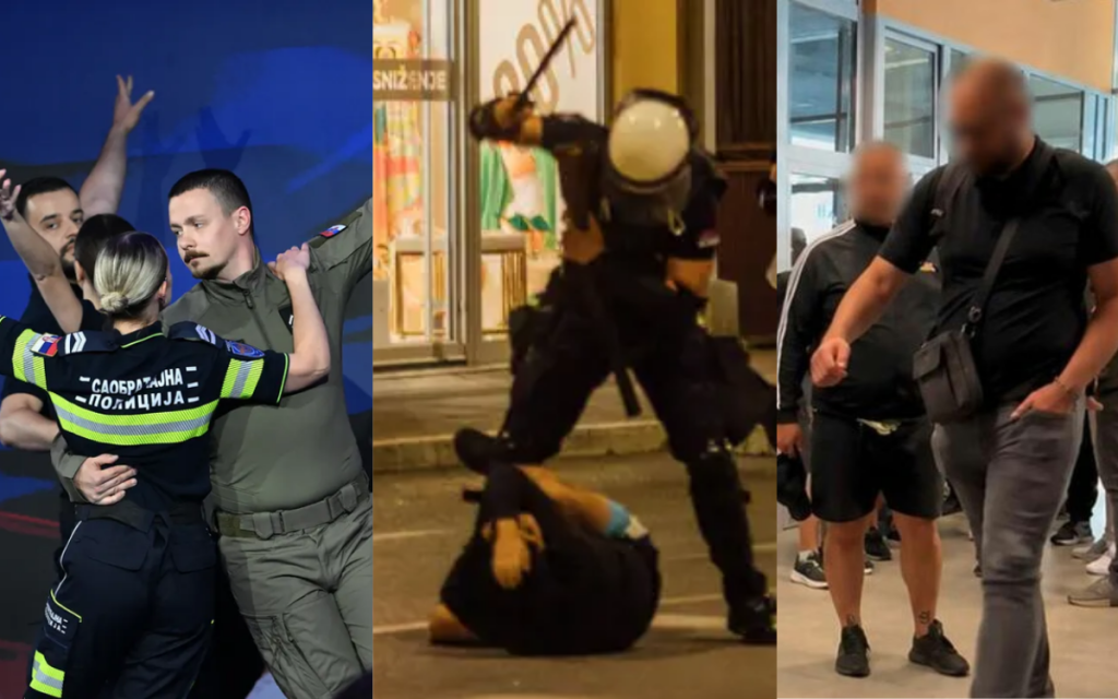 UGLEDU SRPSKE POLICIJE NE POMAŽU PLESNE TAČKE, VEZE SA KRIMINALOM I NASILJE NAD DEMONSTRANTIMA: Oštra ocena Štandarda!