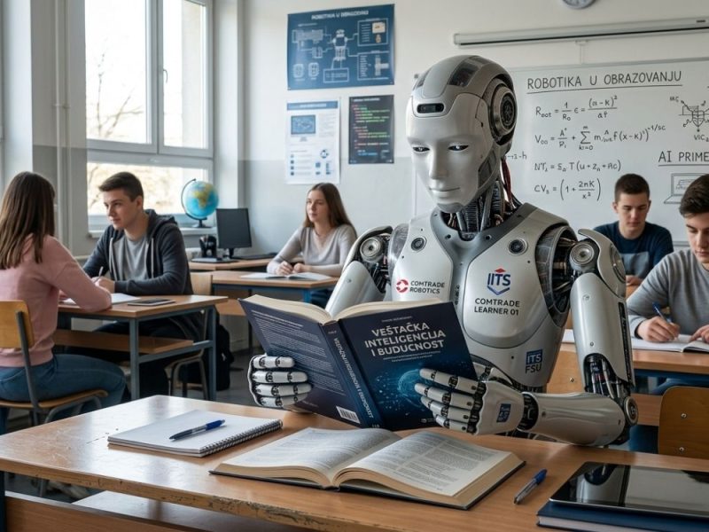 UČIONICE BUDUĆNOSTI U BEOGRADU: Comtrade uveo prve humanoidne robote u škole i fakultete u Srbiji!