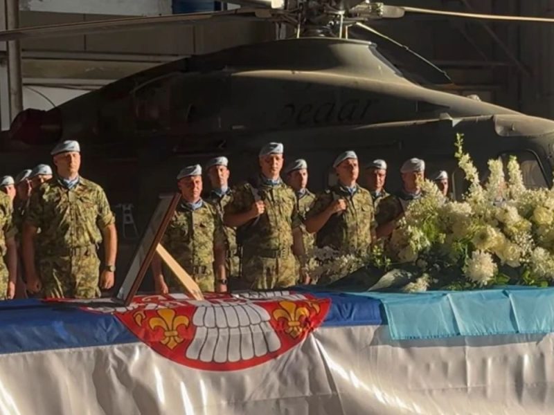 UNIFIL SE OPROSTIO OD POGINULOG SRPSKOG MIROVNJAKA: Odana počast Milovanu Jovanoviću u Bejrutu!