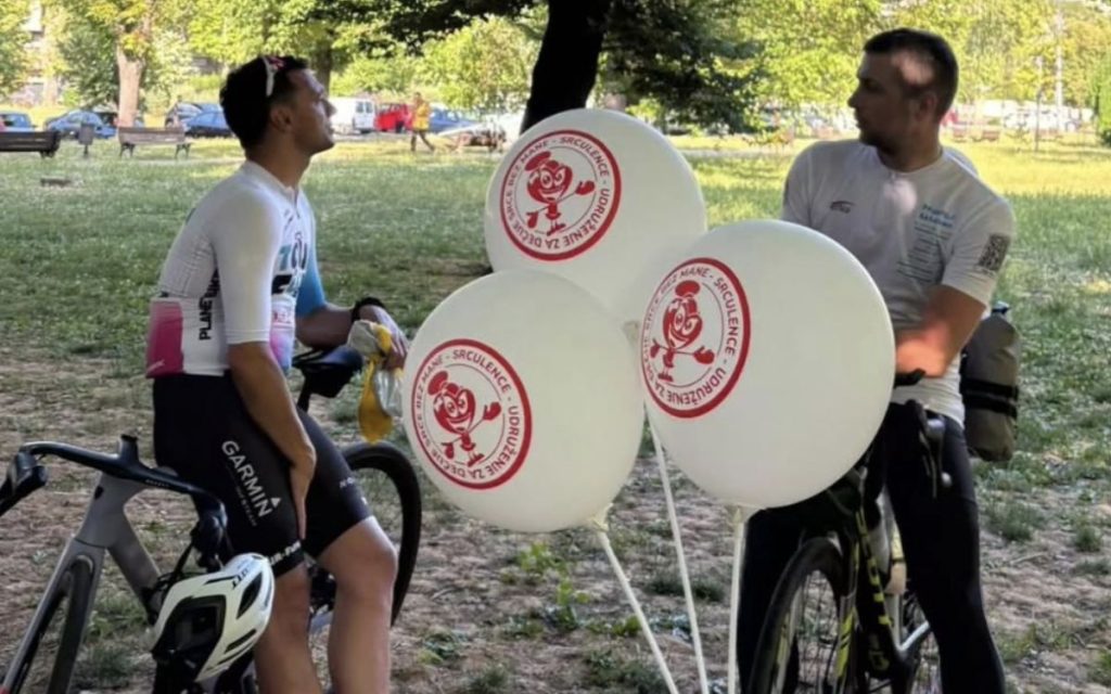 MILAN VELIKOG SRCA: Biciklom prešao 1.000 kilometara kako bi pomogao deci sa srčanim manama!
