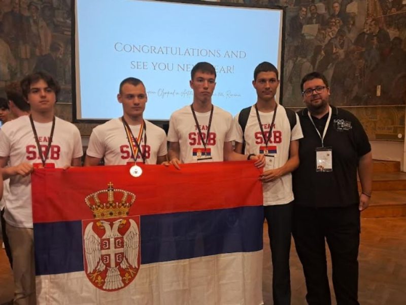 VELIKI USPEH MLADOG SRBINA: Andrej osvojio srebro na prvoj Evropskoj olimpijadi iz veštačke inteligencije! (FOTO)